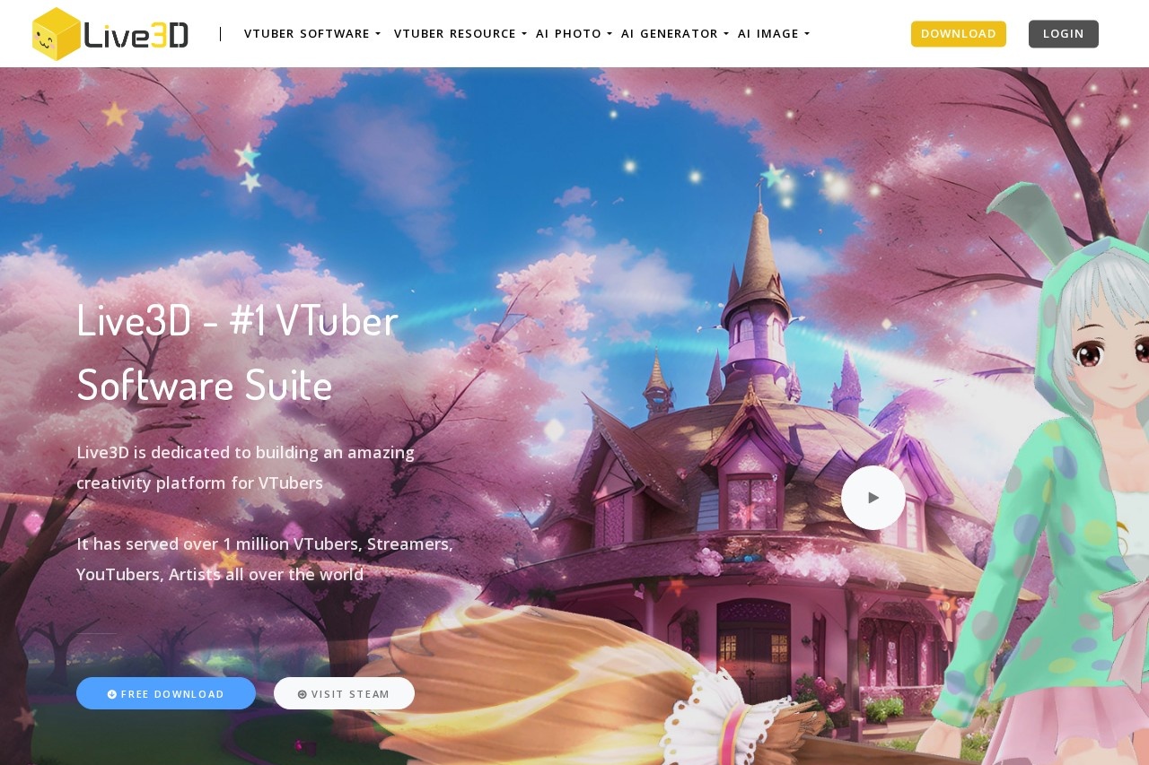 Live3D screenshot