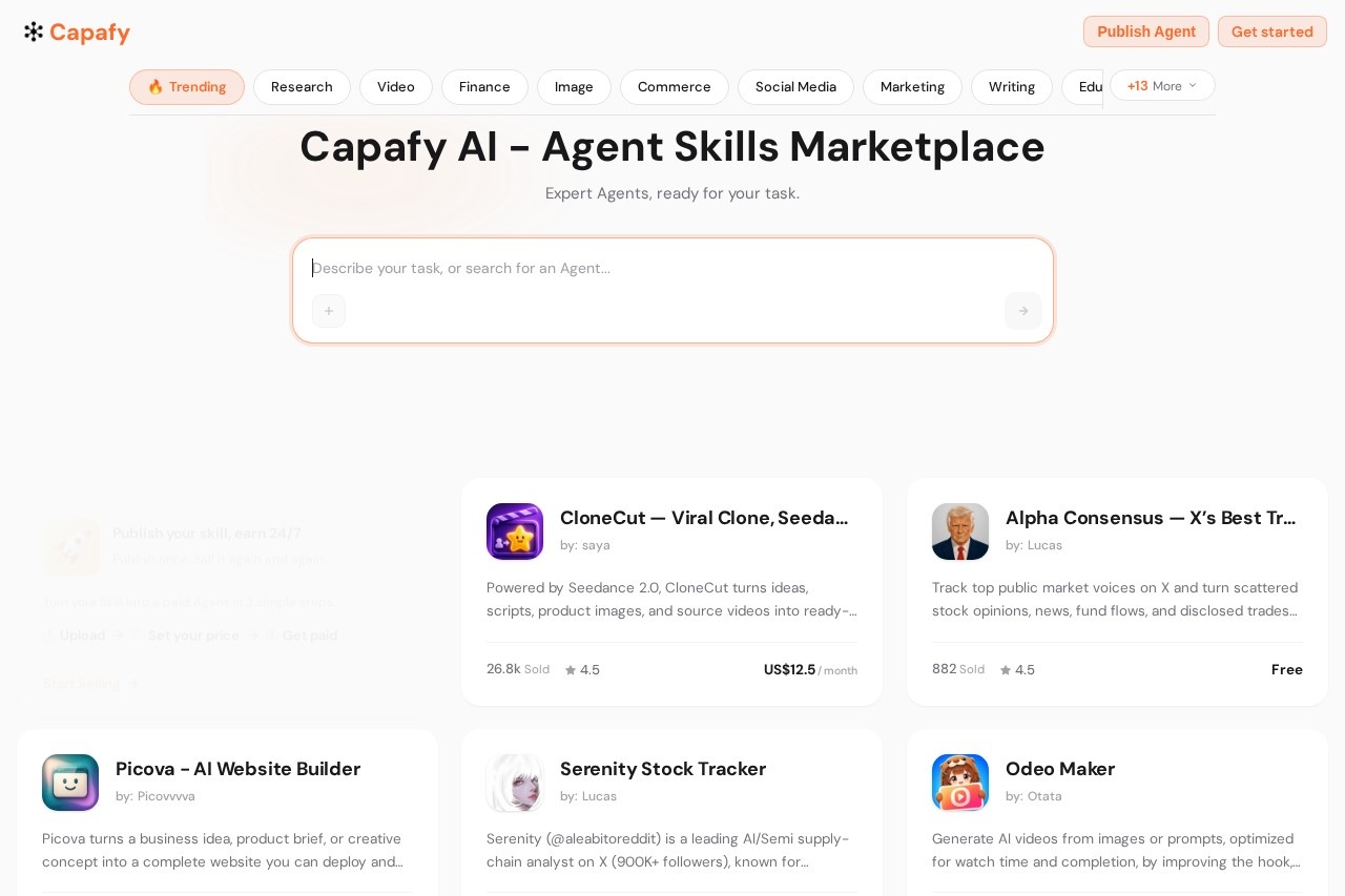 Capafy AI 截图