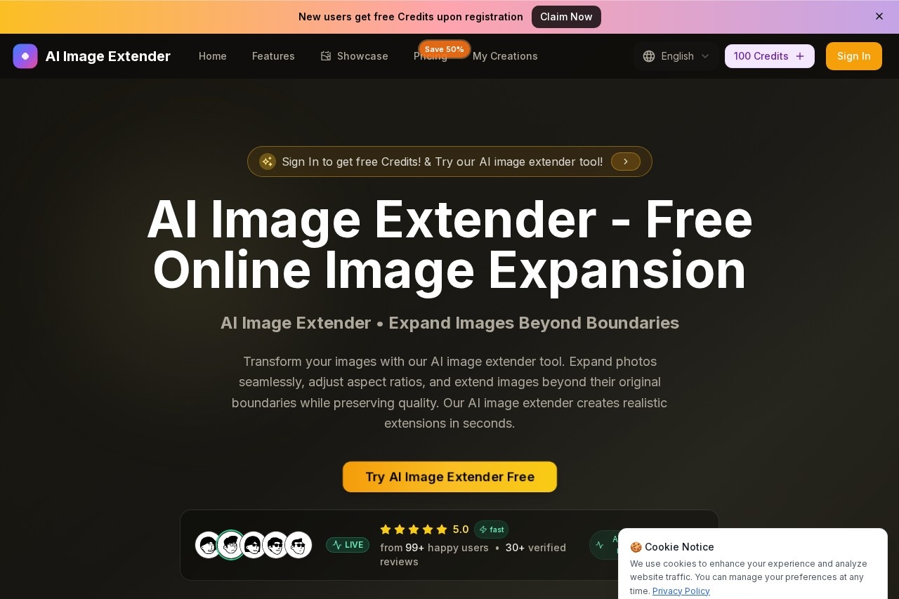 AI Image Extender screenshot
