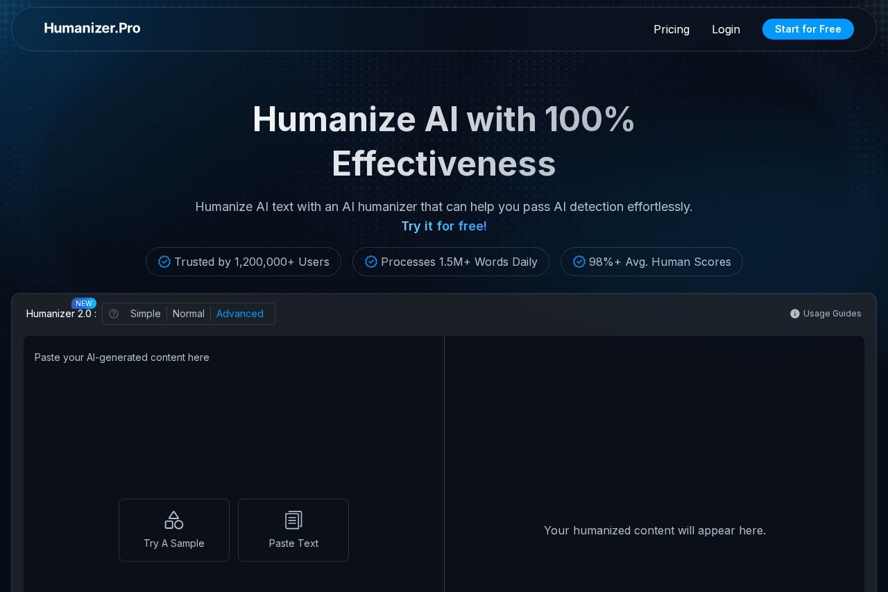 Humanizer.Pro screenshot