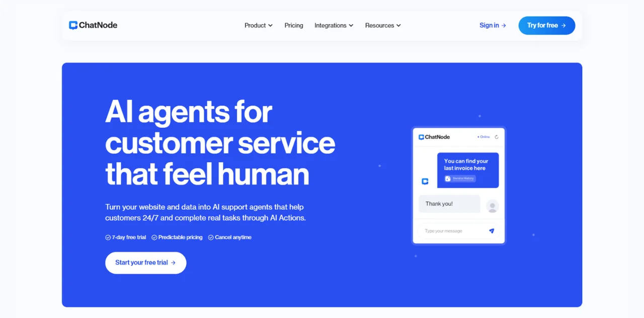 ChatNode screenshot