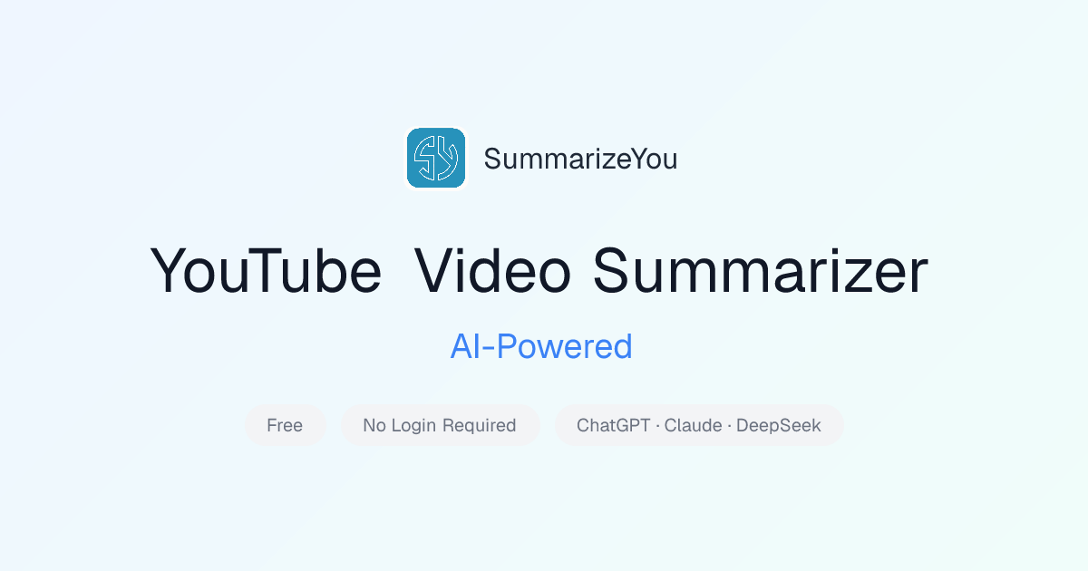 SummarizeYou screenshot