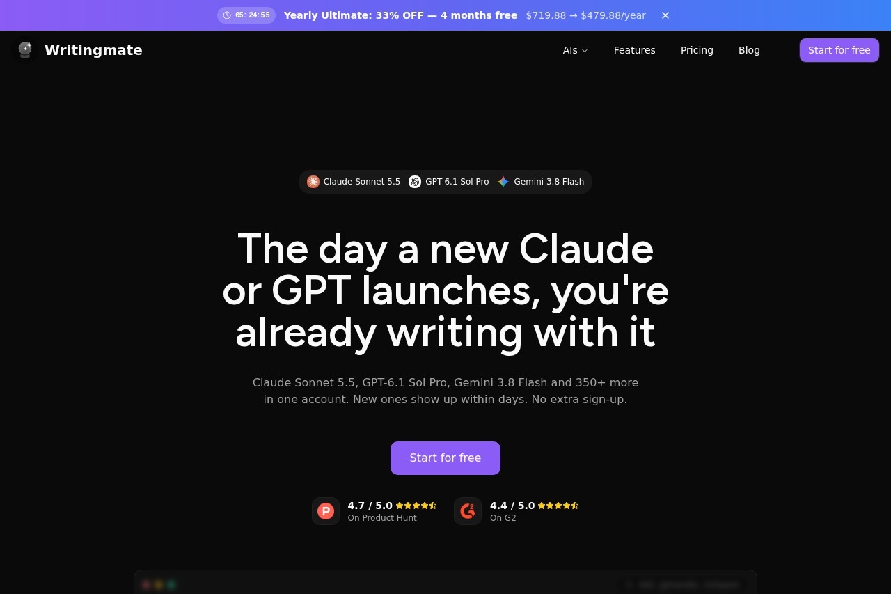WritingMate.ai screenshot