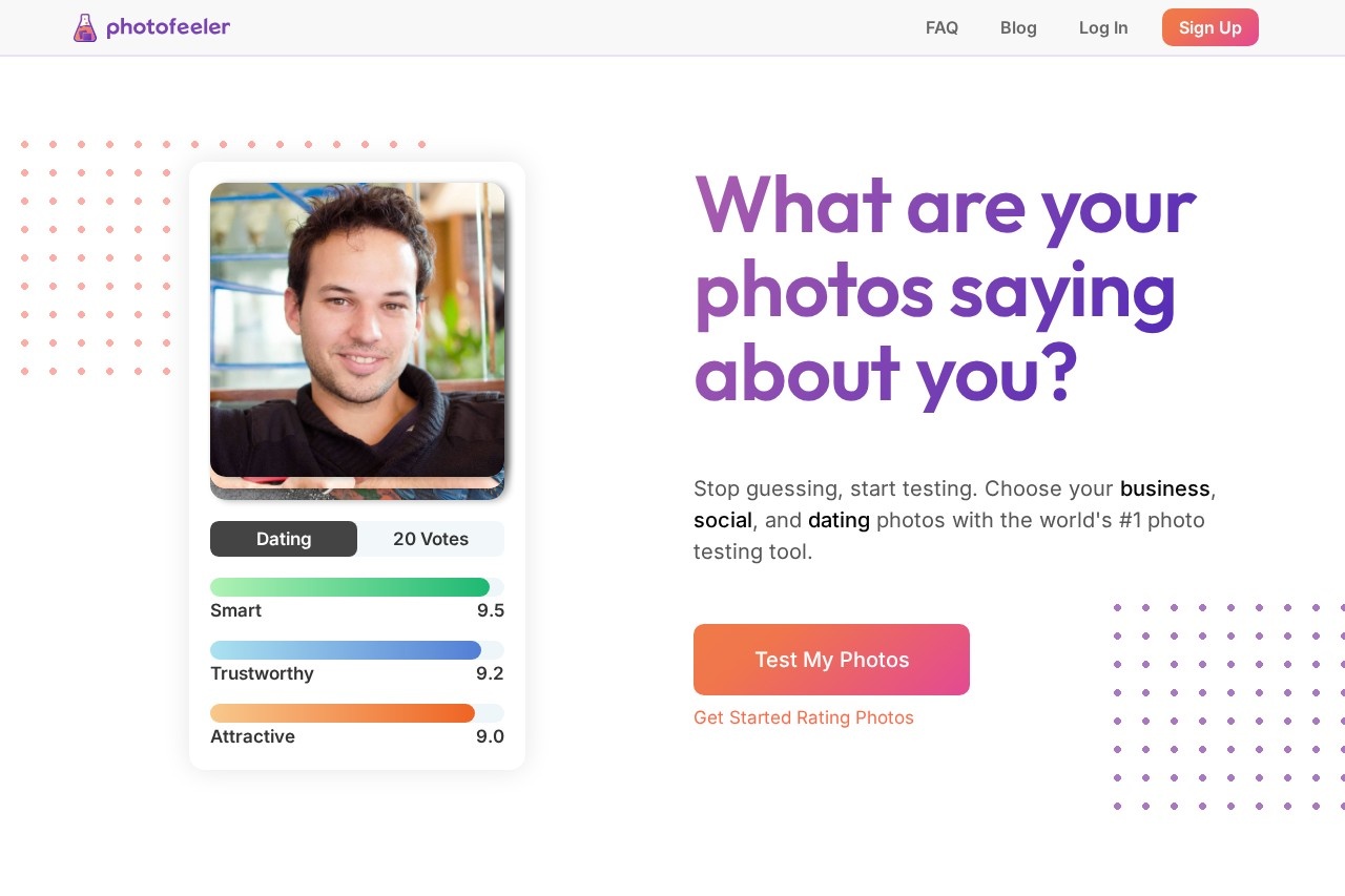 Photofeeler screenshot
