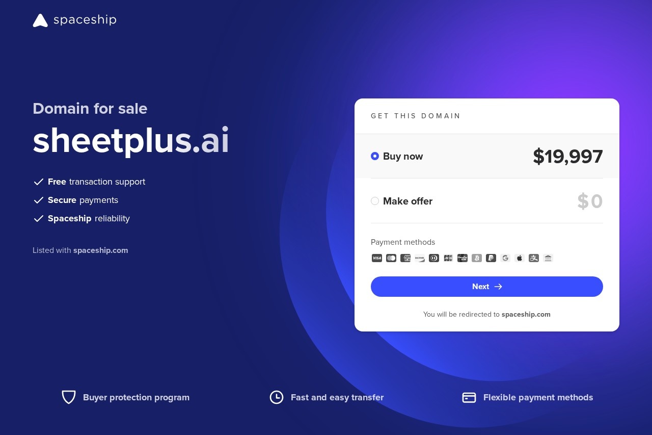 Sheet+ screenshot