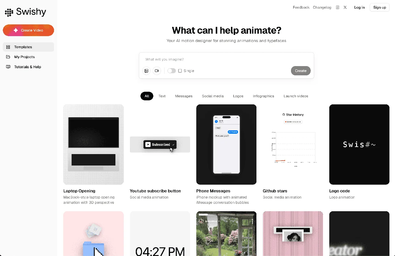 Swishy screenshot