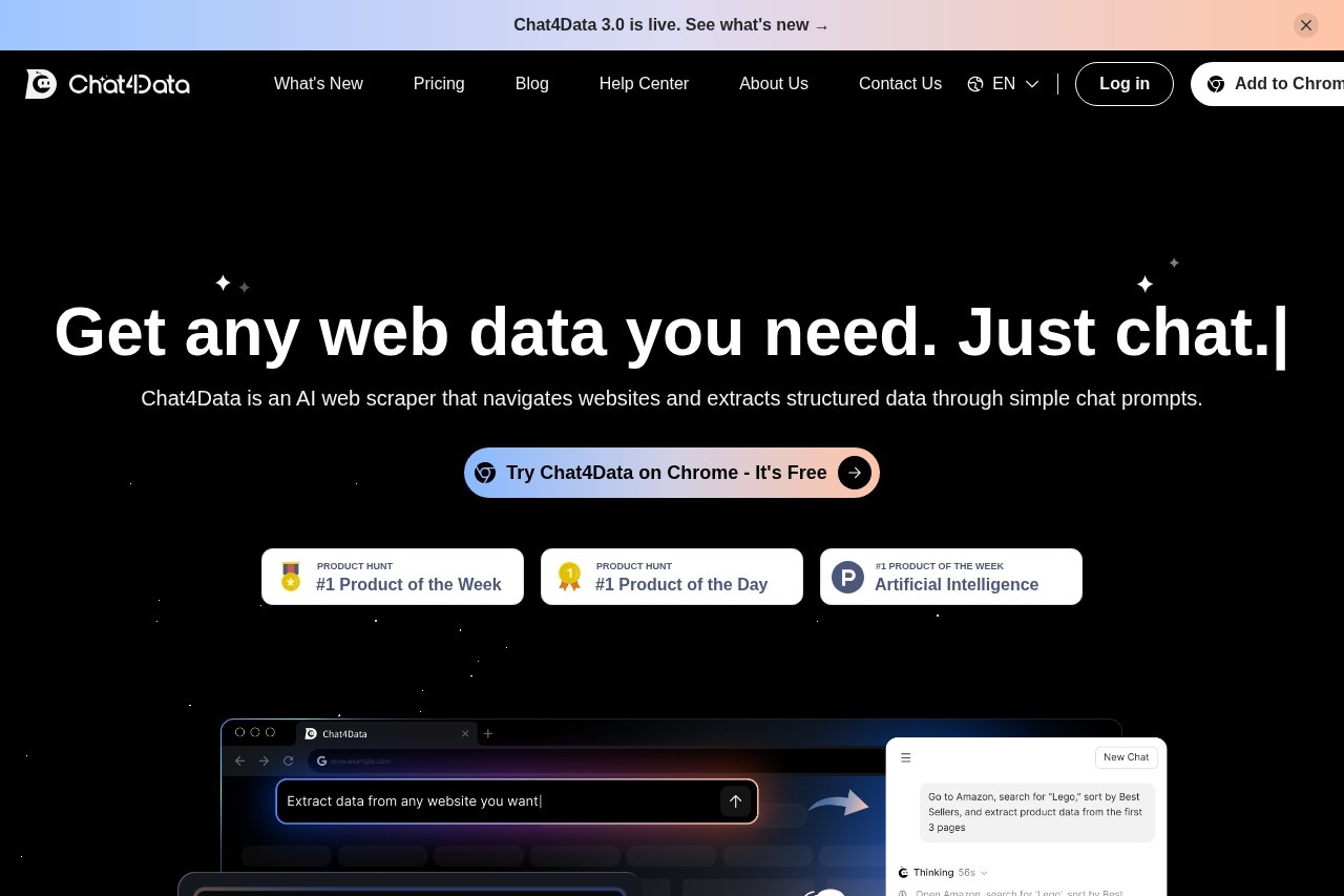 Chat4Data screenshot