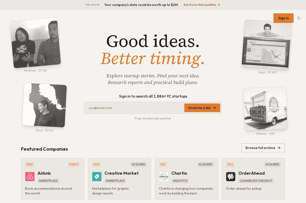 Startups.RIP screenshot