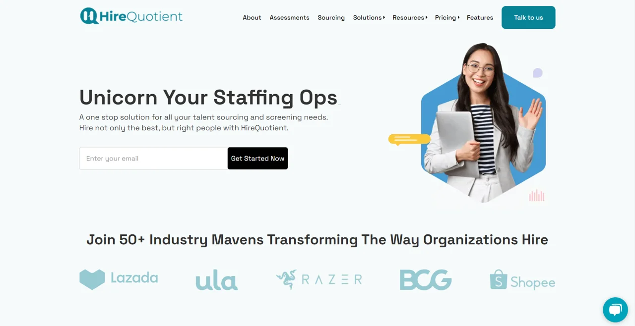 HireQuotient screenshot