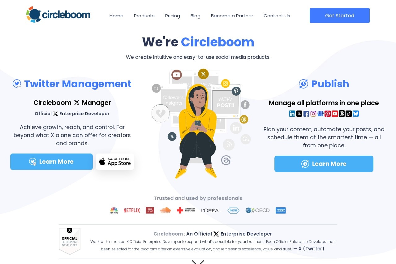 Circleboom screenshot