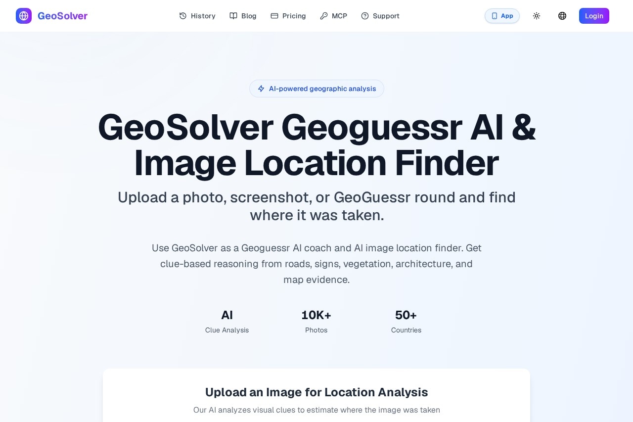 Reverse Image Location screenshot