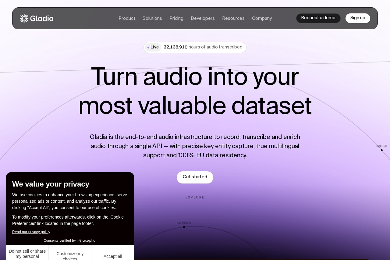 Gladia screenshot