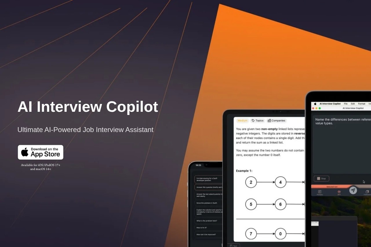 AI Interview Copilot screenshot