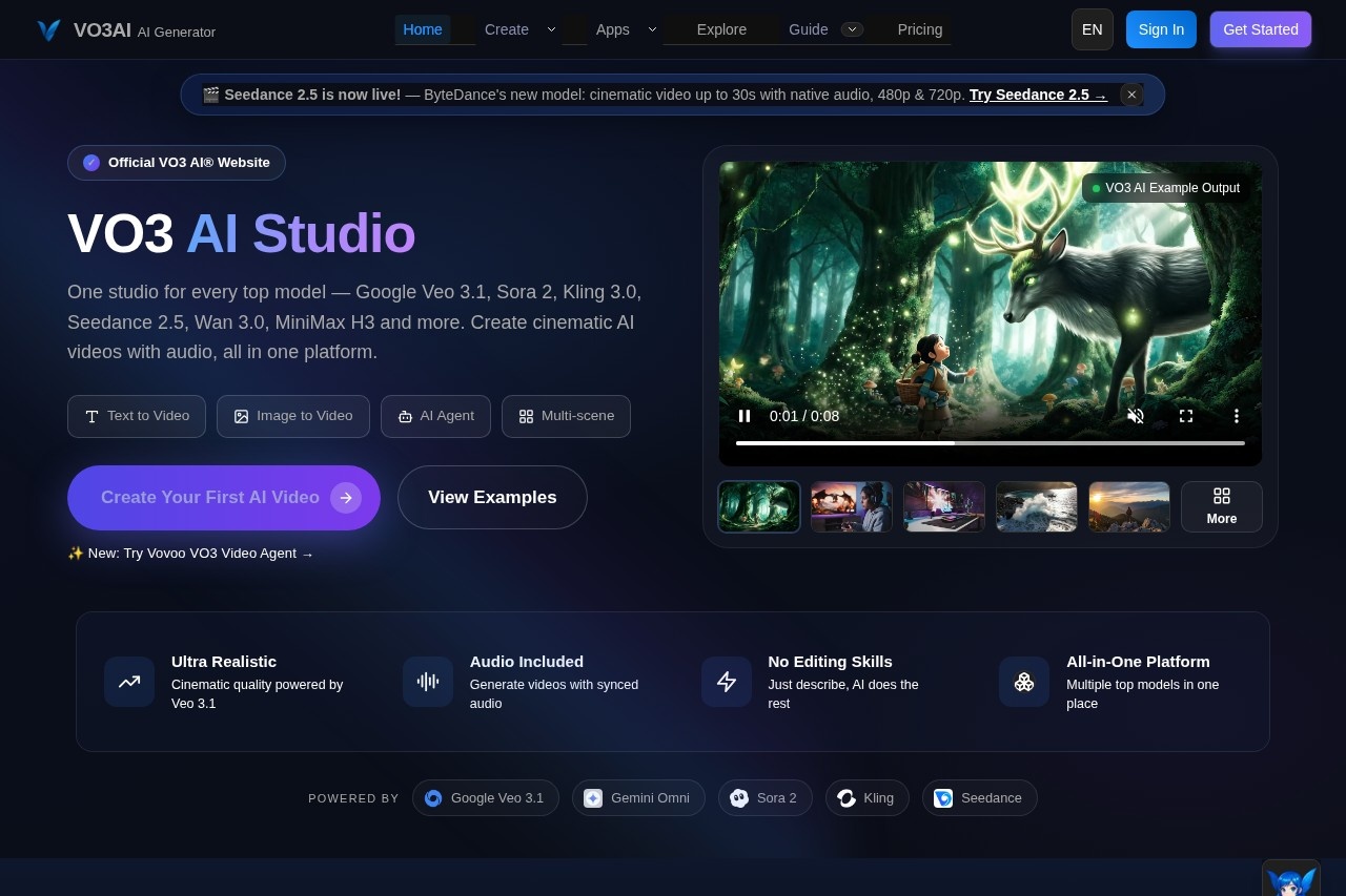 VO3 AI screenshot