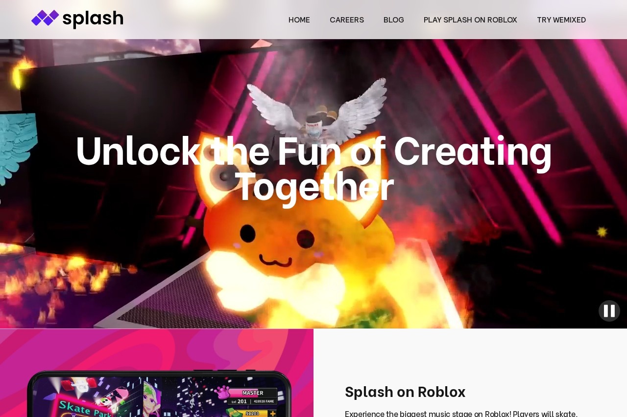 Splash screenshot