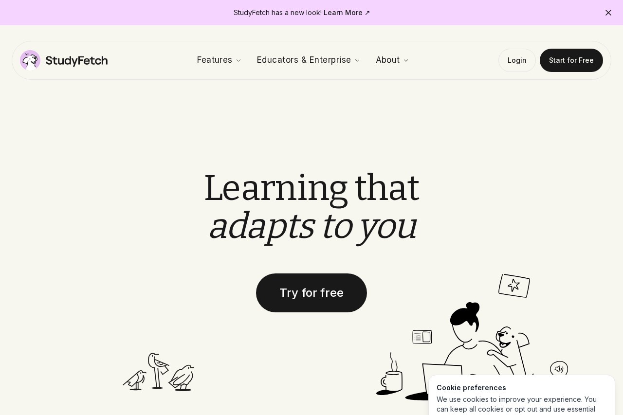 StudyFetch screenshot