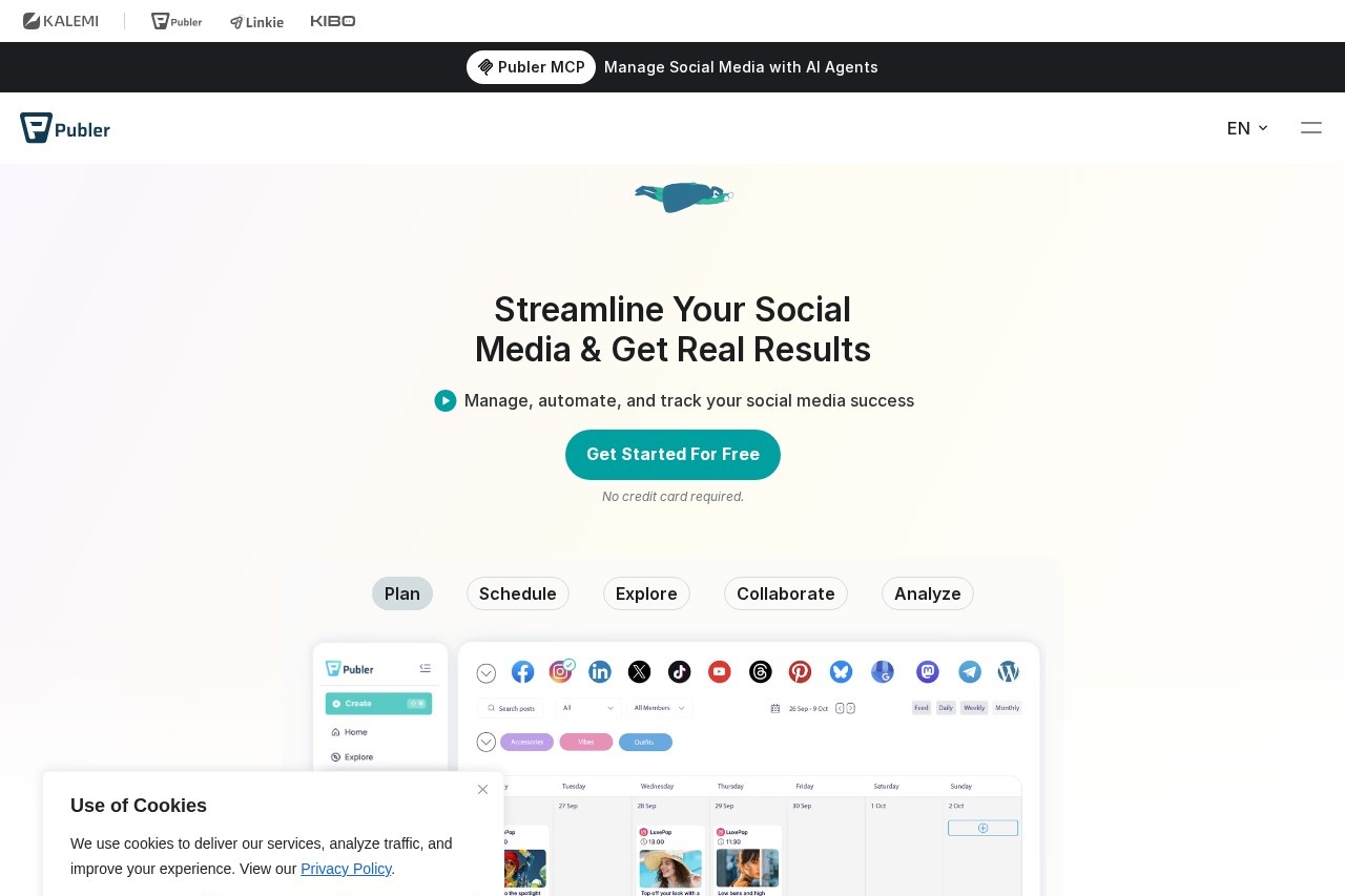 Publer screenshot