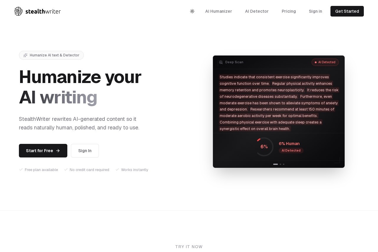 StealthWriter screenshot