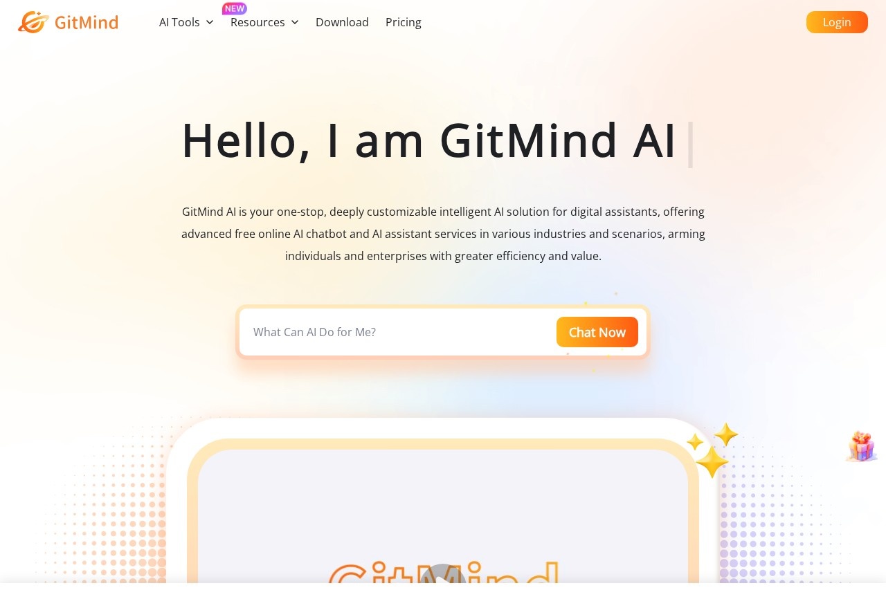 GitMind Chat 截图
