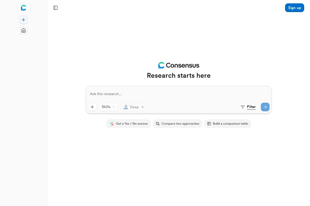 Consensus screenshot