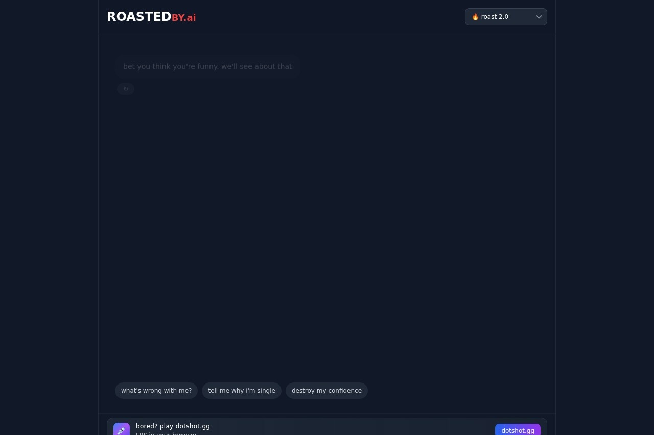 ROASTEDBY.ai screenshot