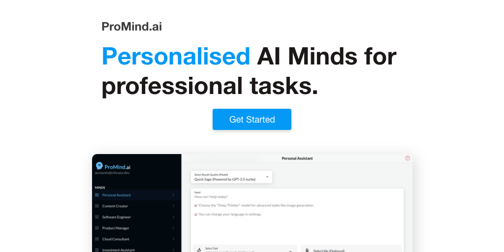 ProMind.ai screenshot