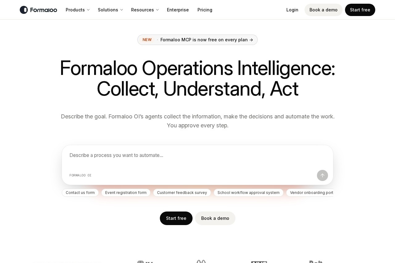 Formaloo screenshot