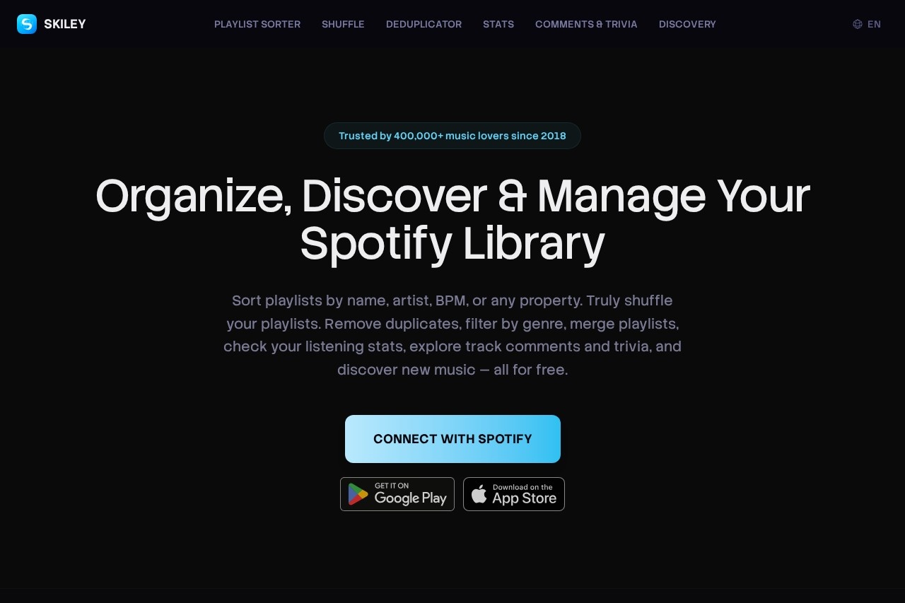 Skiley screenshot