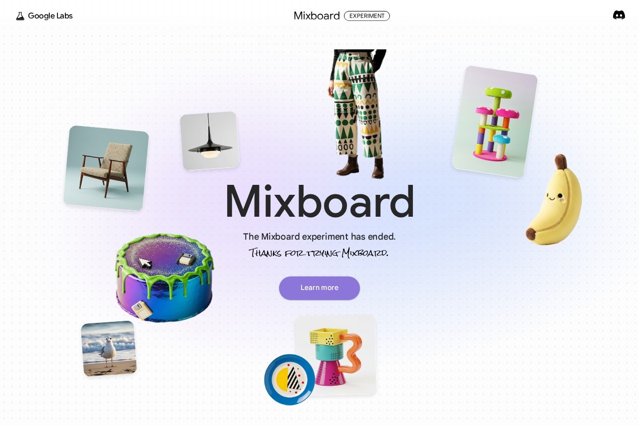 Mixboard 截图