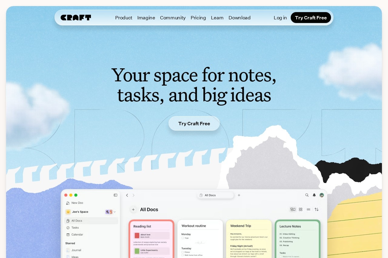 Craft 截图