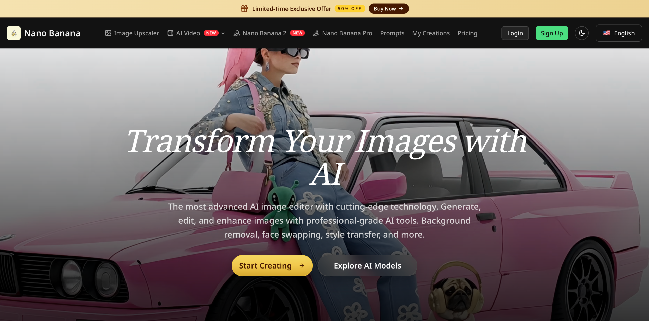 Nano Banana: Online Image Editor 截图