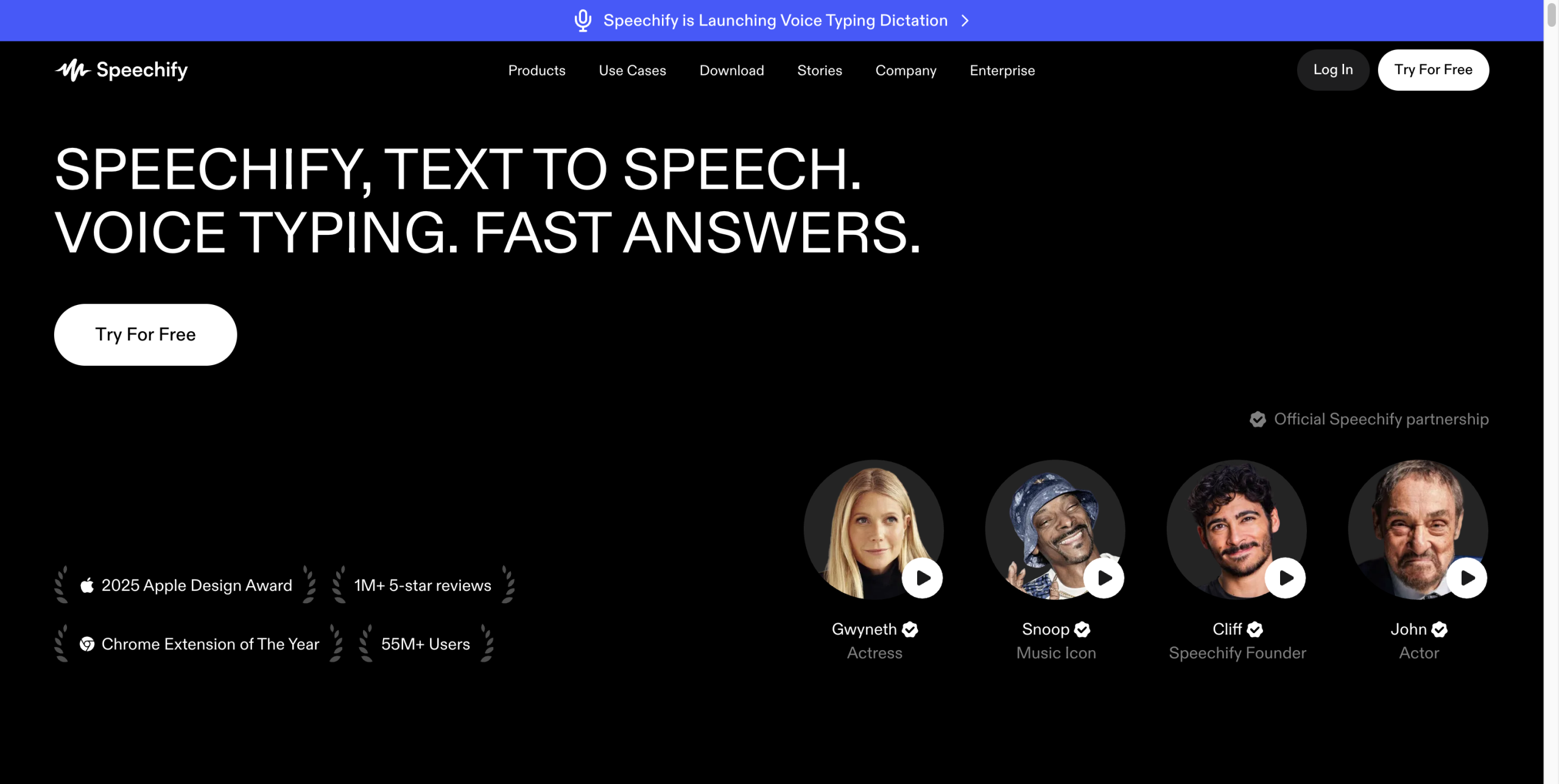 Speechify: Text to Speech & Voice Typing AI Assistant | 55M+ Users 截图