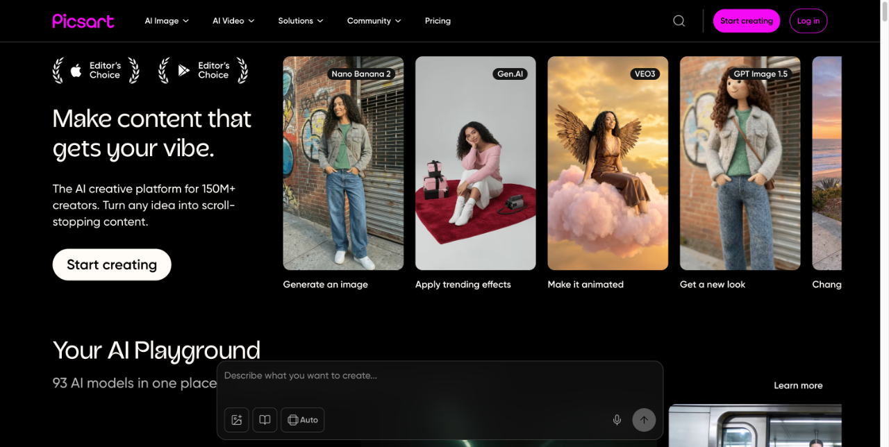 Picsart: The AI Creative Platform 截图