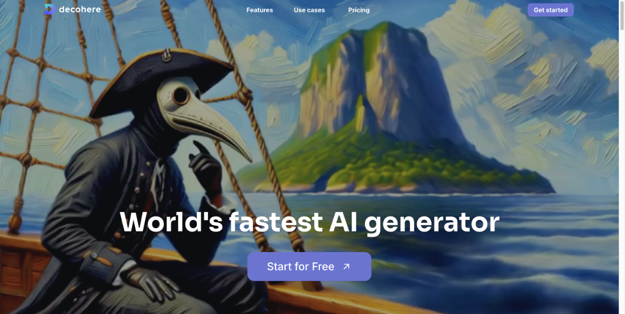 Decohere - World's Fastest AI Generator 截图