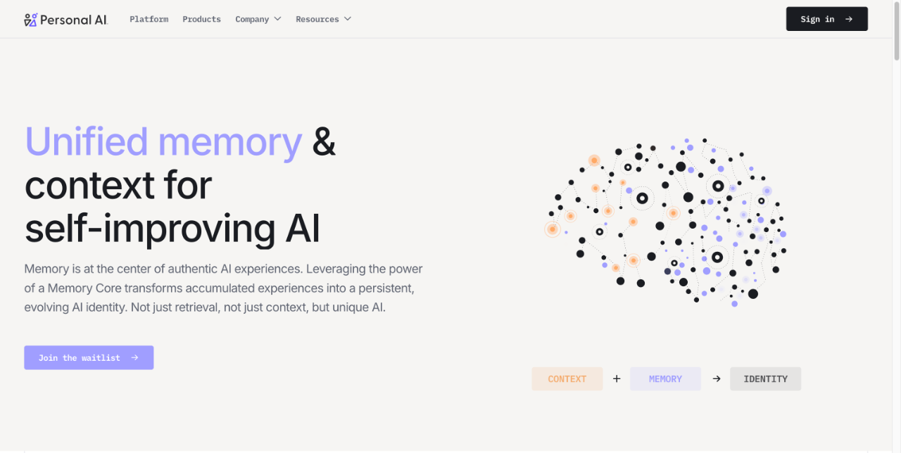 Personal AI 截图