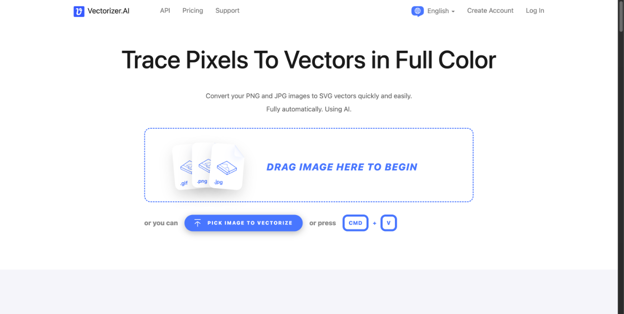Vectorizer.AI 截图