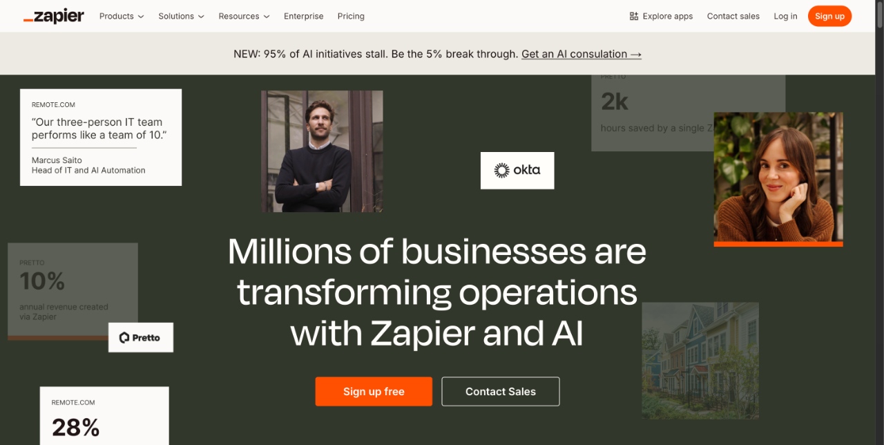 Zapier AI screenshot