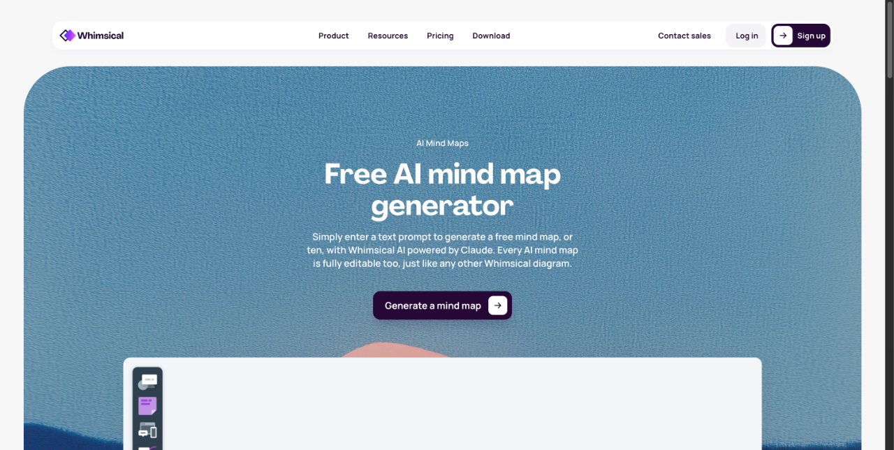 Whimsical — Where great ideas take shape 截图