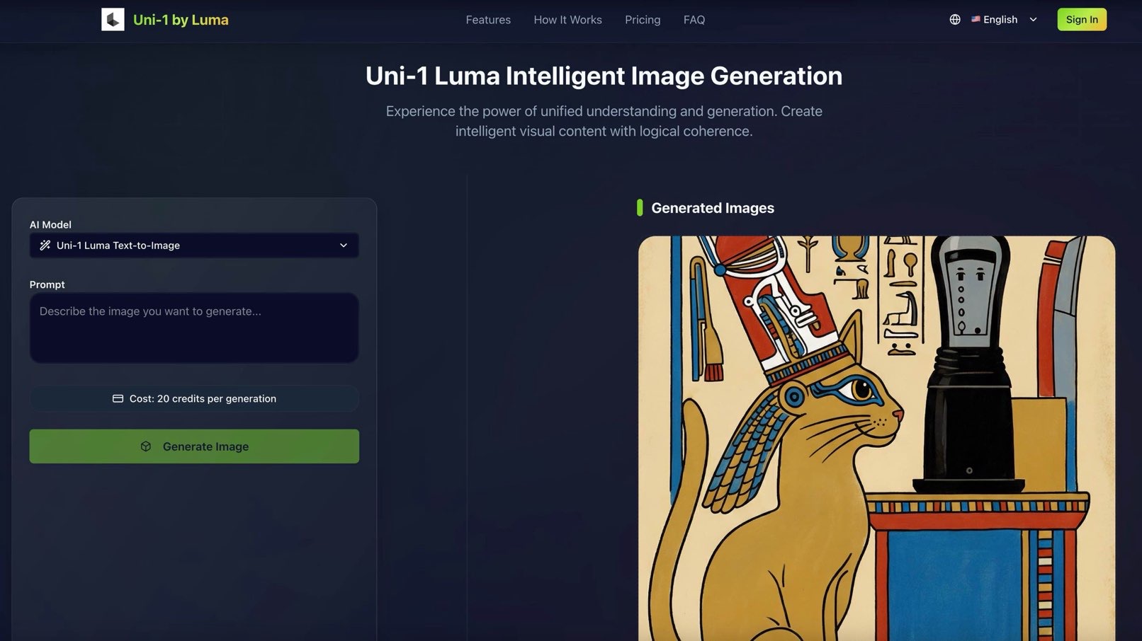 Uni-1 Luma Ai Image 截图