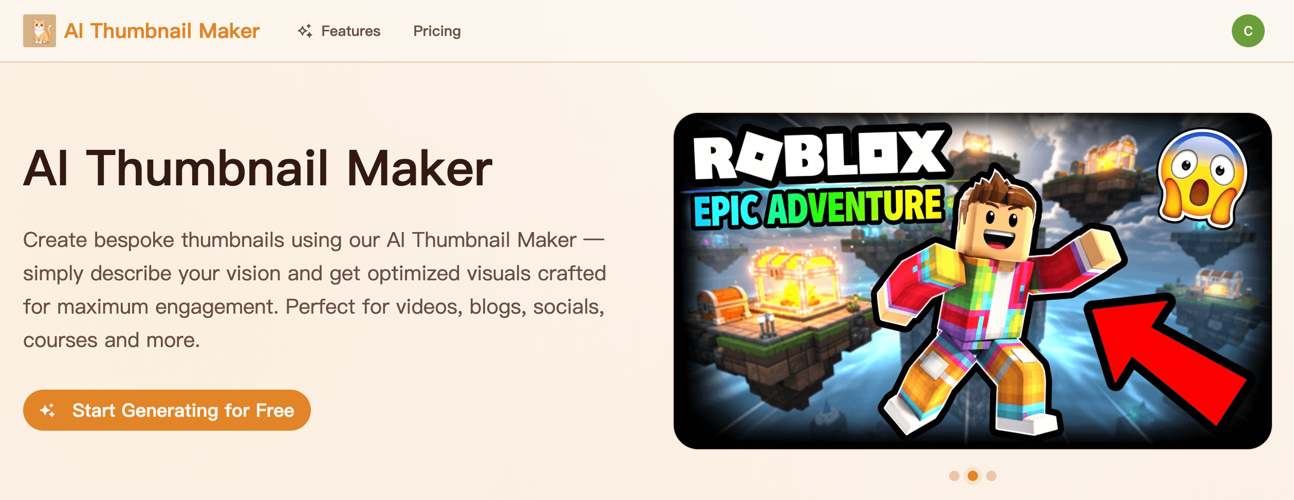 AI Thumbnail Maker 截图