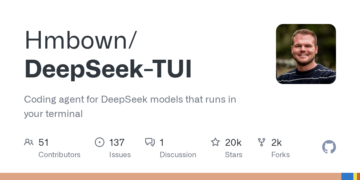 DeepSeek-TUI: The Rust Terminal Agent Built Exclusively for DeepSeek V4's Million-Token Context