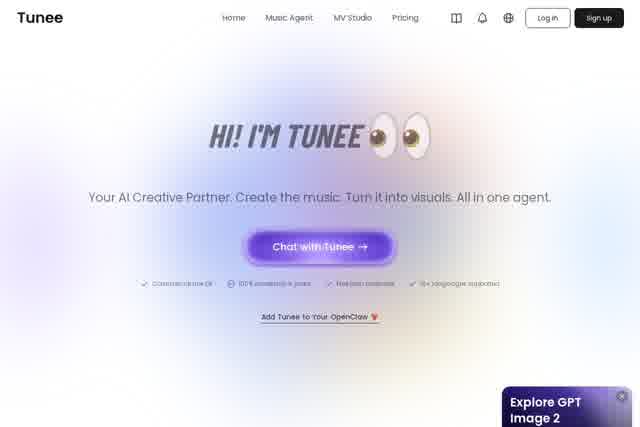 Tunee - 新一代 AI 音乐智能体 截图