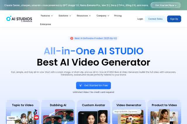 AI STUDIO - Best AI Video Generator 截图