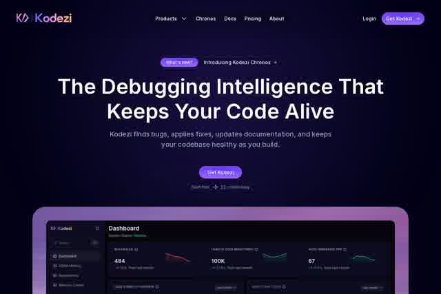 Kodezi - AI CTO for Codebases 截图