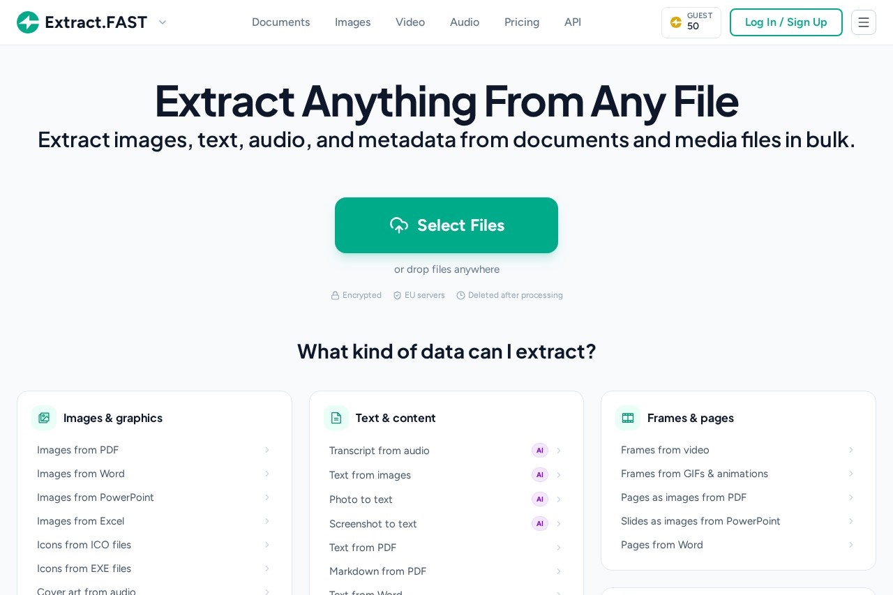 Extract.FAST