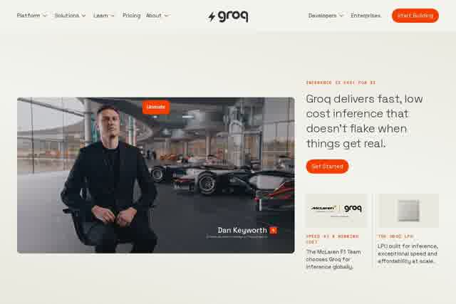 Groq - 基于LPU™推理引擎的硬件软件平台 截图