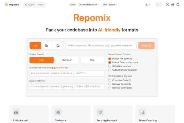 Repomix 截图