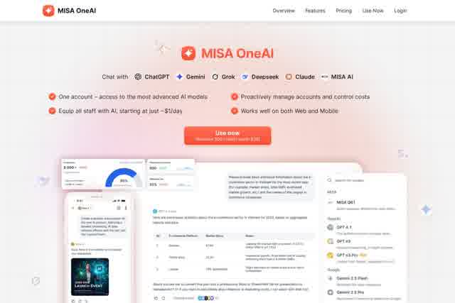 MISA OneAI 截图