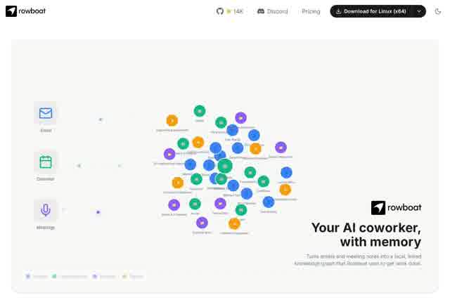 Rowboat - Your AI coworker, with memory - 智能协作助手 截图