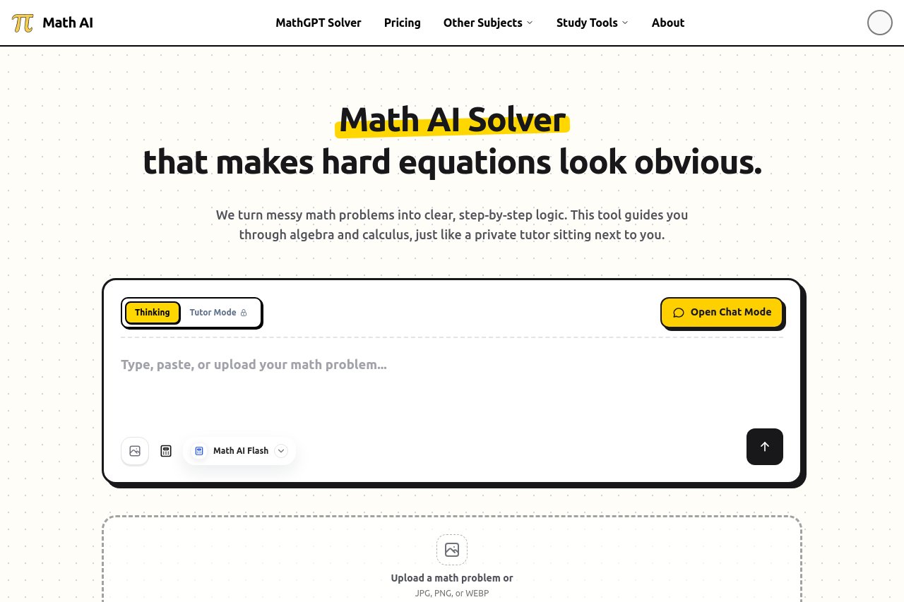 Math AI 截图